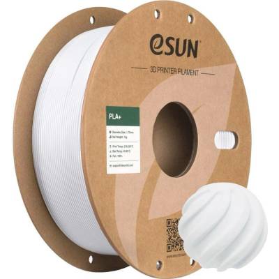 eSUN PLA+ 1,75 mm 1 kg studená bílá