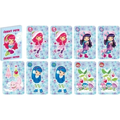 Karty Akim Čierny Peter Strawberry zimné