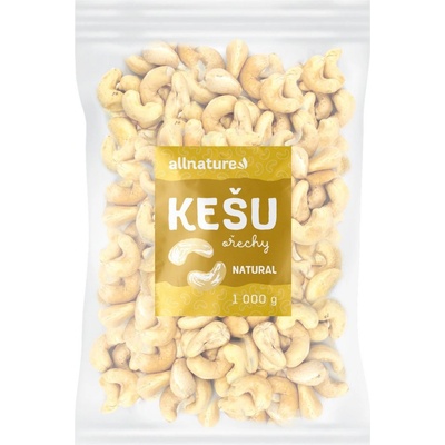 Allnature Kešu jádra BIO 1000 g