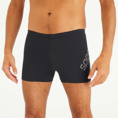 Speedo pánské boxerkové plavky černé