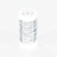 Drát myrtový stříbrný-0,37mm 100g