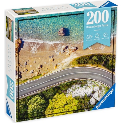 Ravensburger Пъзел Ravensburger от 200 части - Път край плажа (13306)