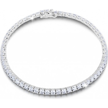 Modesi Oslnivý tenisový náramok s kubickými zirkónmi M02251