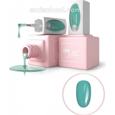 E.MiLac gel lak BL Aqua Green 183 9 ml