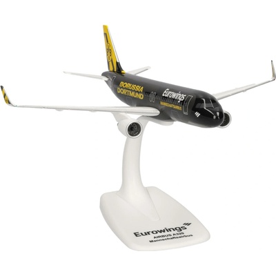 Herpa A320-214WL Eurowings Borussia Dortmund Mannschaftsairbus 2025 Colors 1:200
