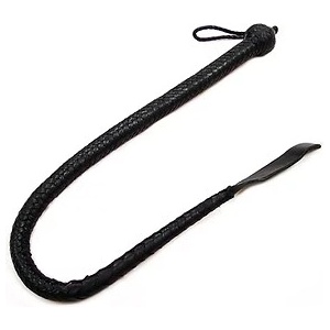 Rouge Leather Devil Tail Whip (1 Metre Long)