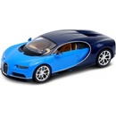 Welly Bugatti Chiron model modrá 1:24