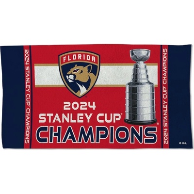 Fanatics ručník Florida Panthers NHL 2024 Stanley Cup Champions Locker Room 22 x 42 cm