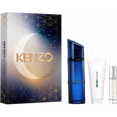 Kenzo Homme Intense EDT 110 ml + EDT 10 ml + sprchový gél 75 ml pre mužov darčeková sada