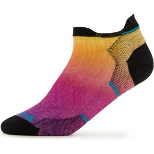 Smartwool Дамски чорапи за бягане Smartwool Women's Run Zero Cushion Ombre Print Low Ankle Running socks - Tandoori Orange - размер 34-37 (EU) (201-4497-0211)