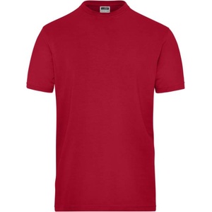 Daiber jn 1802 / Мъжка еластична тениска от органичен памук - червена xxxl (02180200413)