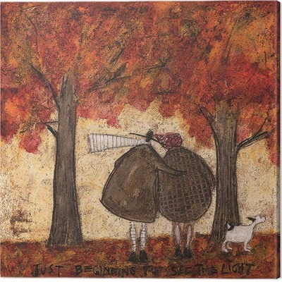Obraz na plátne Sam Toft - Just Beginning to See the Light, 2 - 40×40 cm