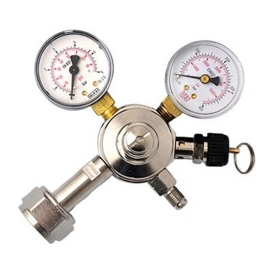 LINDR Redukční ventil Oxyturbo N2, 1st., W24,32, 4,8 bar RED02132