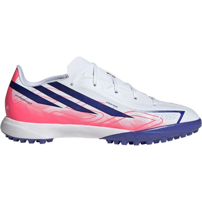 adidas F50 HYPERFAST LEAGUE TF J Biela Ružová Tmavo modrá