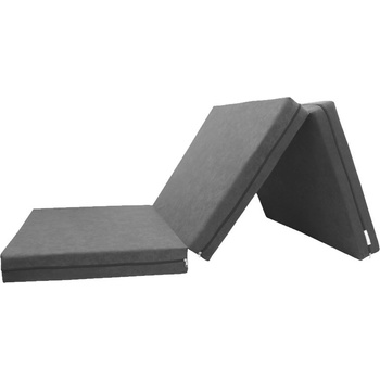 e-matrace.com Skládací matrace pro hosty 10 cm šedá
