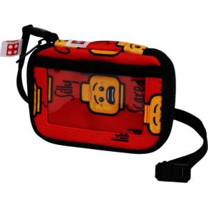 LEGO Bags Lego минифигурки red, today i feel - пътнически портфейл (20342-2623)