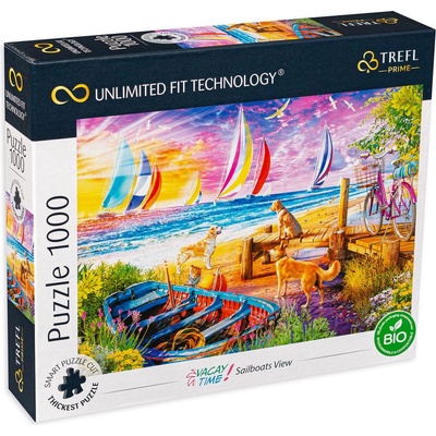 Trefl Пъзел Trefl от 1000 части - Край лодките (10697)