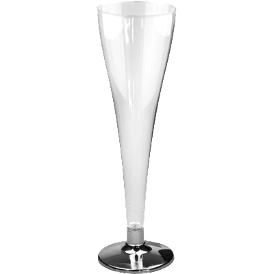 Horecano RK-Чаша 120ml със сребърна основа (DC. 120-PS303) полистирен (0151704)