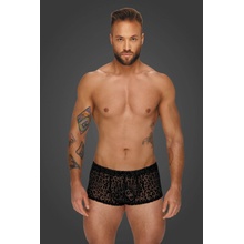Noir Handmade H072 Leopard Flock Short-Shorts