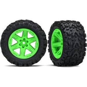 Traxxas колело 2.8", джанта RXT зелен, гума Talon Extreme (чифт) (заден)