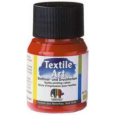 Farba na tmavý textil 59ml Červená