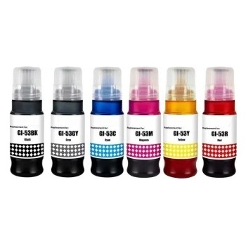 Atrament Naplnka Canon GI-53 multipack - kompatibilný