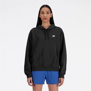 New Balance Дамски суичър New Balance Womens French Terry Hoodie - Black