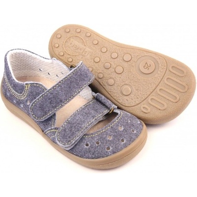 Beda Boty barefoot sandály riflové