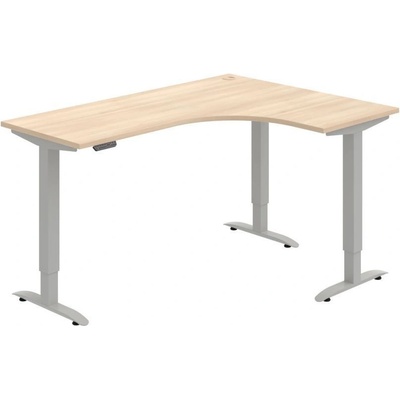 OFFICE PRO s.r.o. HOBIS trigon elektr.staviteľný stôl pamäť.ovlád. - MST 2M 60 L, agát