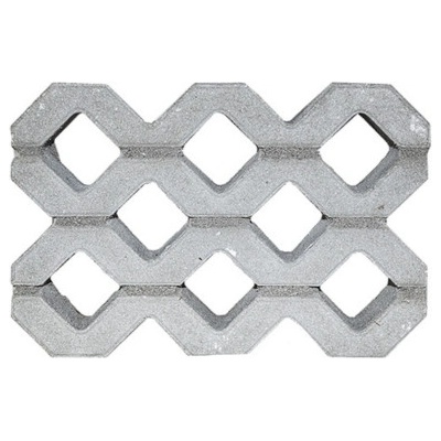 Vegetační tvárnice CS-BETON velká 600x400x80 mm šedá