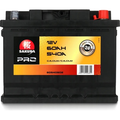 Sakura 12V 60Ah 540A 60540SN02