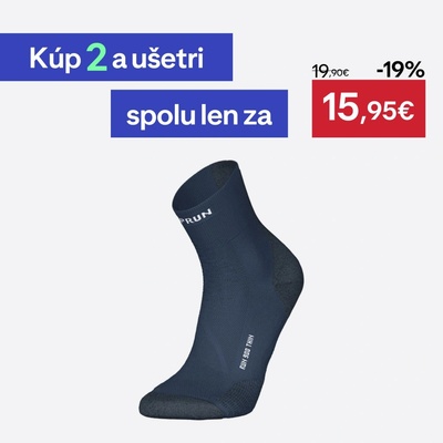 Kiprun Bežecké ponožky Run900 Mid tenké