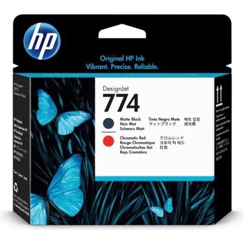 HP 774 Mat Black/хроматично Redа печатаща глава (P2V97A)