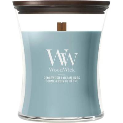 WoodWick Cedarwood & Ocean Moss 85 g