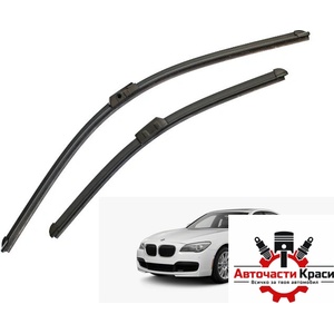Paolo Предни чистачки съвместими с BMW 7 Series (F01) 2бр/к-т (65169) - avtochastikrasi