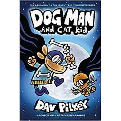 Dog Man 4: Dog Man and Cat Kid Pilkey DavPaperback / softback