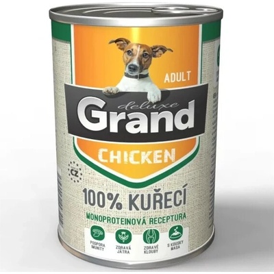 Grand deluxe Adult 100% Kuřecí 820 g