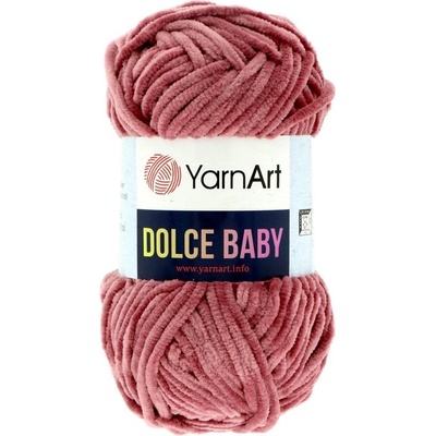 YarnArt Dolce Baby 751 růžová červená