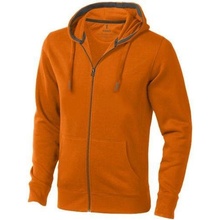 Elevate ARORA Hooded full zip sweater oranžová