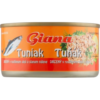 Giana Tuňák drcený v rostlinném oleji 185 g