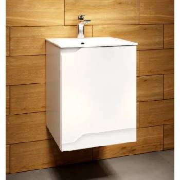 GERA МЕБЕЛ ЗА БАНЯ С УМИВАЛНИК ЛАРА 45х57х43см КОНЗОЛЕН БЯЛ