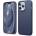 elago Soft Silicone Case - силиконов (TPU) калъф за iPhone 13 Pro (тъмносин)