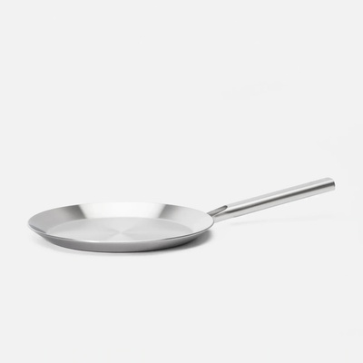 Palacinková panvica Lucca 4.0 Standard, ø 28 cm - Nerezová beznitová panvica z viacvrstvovej nerezovej ocele bez pokrievky