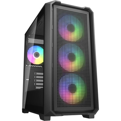 Ion Computers Геймърски компютър ION Cougar MX600 Mini V2 RGB с процесор AMD Ryzen 5 5600GT, вградено видео ядро, RAM памет 16GB(2x8GB) DDR4 3200MHz, SSD 480GB NVMe PCIe Gen4 (c004220)