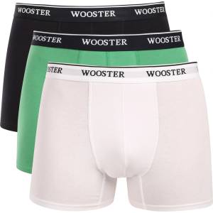 Wooster Набор от три - мъжки боксерки Wooster многоцветни Wooster | Cheren Zelen Byal Mnogotsveten | МЪЖЕ | S