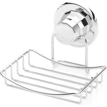 Tekno-Tel Поставка за сапун tekno tel dm 265, 13х12х10 см, Вакуум, Хром (7775150002)