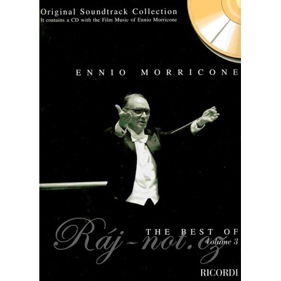 ENNIO MORRICONE THE BEST OF ... 3 + CD / sólo klavír