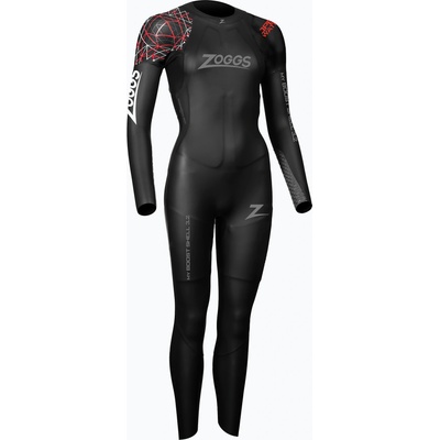 Zoggs Плувна пяна за жени Zoggs Ow Myboost Shell Fs 3.2 mm black/red