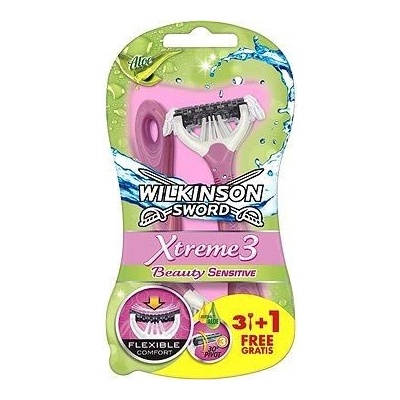 Wilkinson Sword Xtreme 3 Beauty Sensitive 4 ks