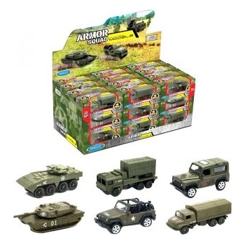 Welly Welly: Метален асортимент от военни превозни средства 1: 60